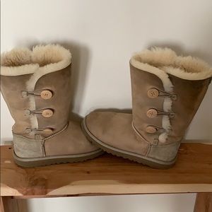 Ugg Button Boots Girls